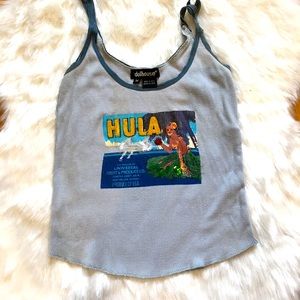 Vintage hula tank